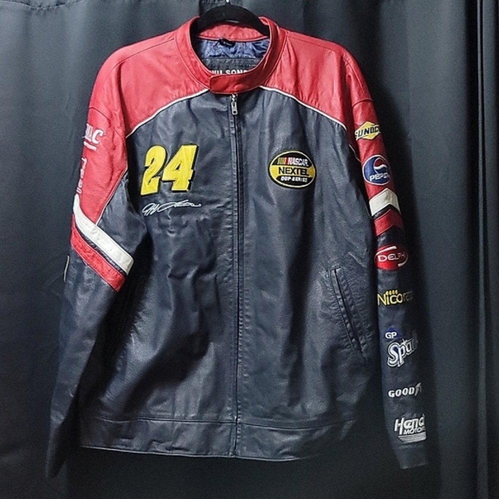 Wilsons Leather Chase Authentics Jeff Gordon Nascar Jacket